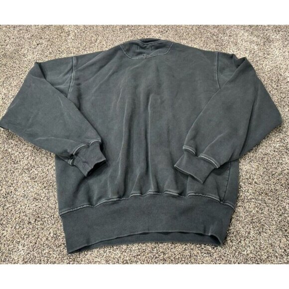 anine bing city love slogan print cotton jersey sweatshirt XS - Picture 8 of 9